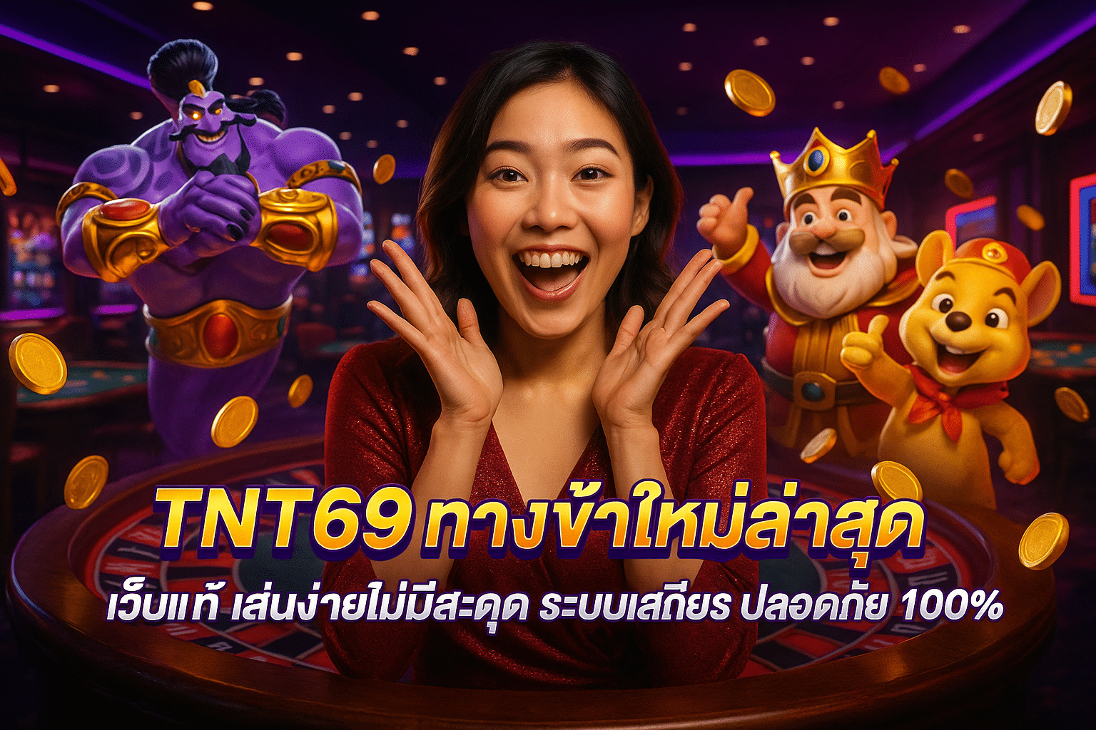 TNT69 ทางเข้าใหม่ล่าสุด เว็บแท้ เล่นง่ายไม่มีสะดุด ระบบเสถียร ปลอดภัย 100%
