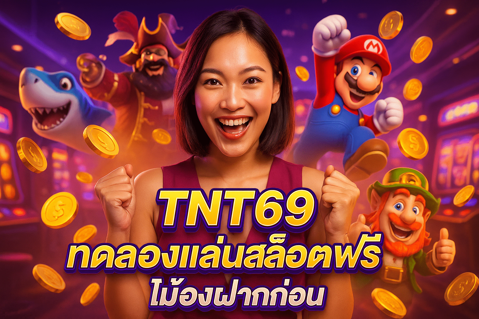 TNT69 ทดลองเล่นสล็อตฟรี ไม่ต้องฝากก่อน