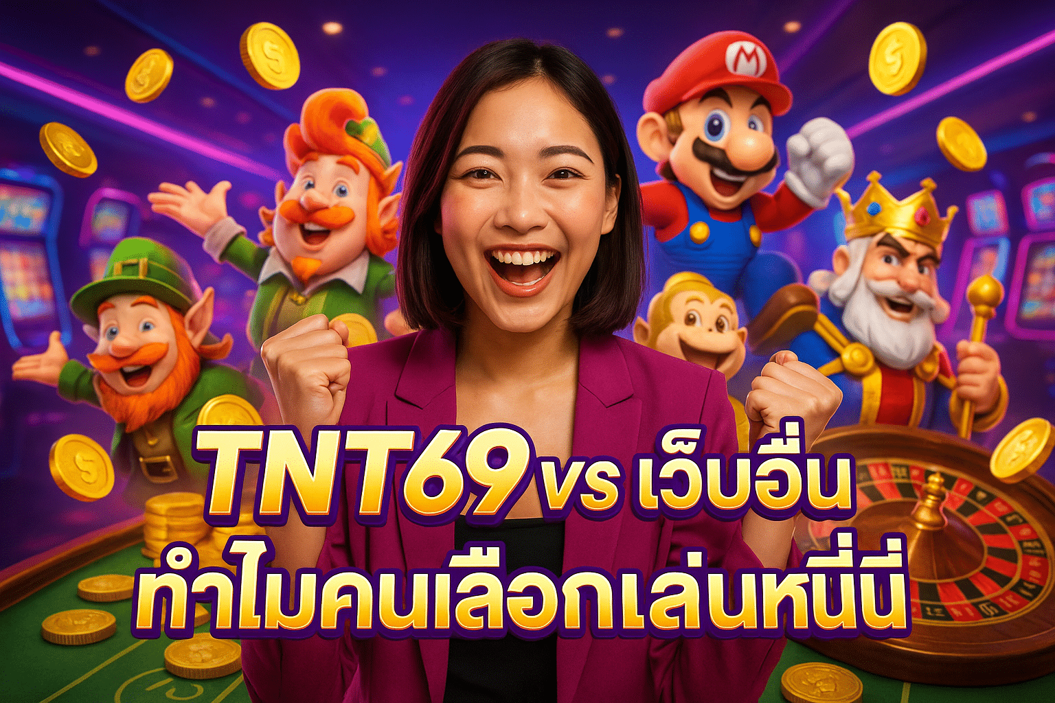 TNT69 vs เว็บอื่น ทำไมคนเลือกเล่นที่นี่